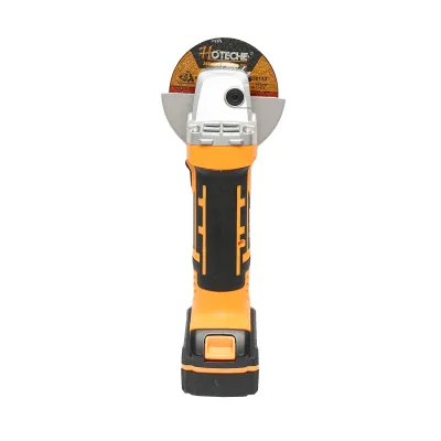 Polizor unghiular 550W, cu acumulator 21V./4Ah. 3 trepte de viteza 4500/5500/7000rot/min. diametru disc 115mm - imagine 2