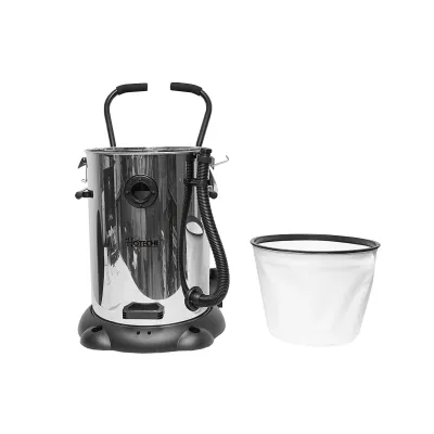 Aspirator profesional industrial umed/uscat volum 75L tensiune alimentare 220V, putere 2x1200W corp din inox Hoteche - imagine 10