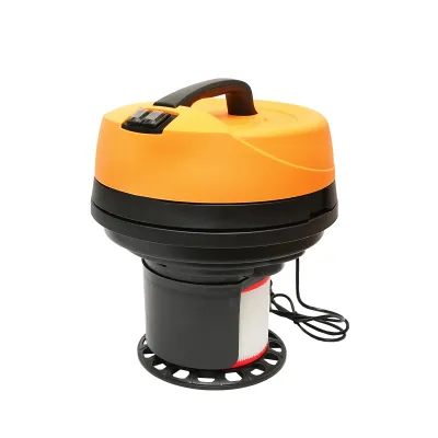 Aspirator profesional industrial umed/uscat volum 75L tensiune alimentare 220V, putere 2x1200W corp din inox Hoteche - imagine 12