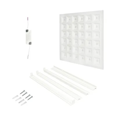 Panou LED slim 60W, 220V, IP20, 6500K, 595x595x20mm pentru tavan casetat Breckner Germany - imagine 2