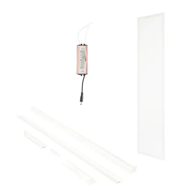 Panou LED slim 40W, 220V, IP20, 6500K, 1200x300mm cu rama montaj aplicat Breckner Germany - imagine 2