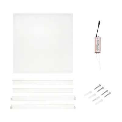 Panou LED cu rama 220V/40W 3200lm/6400K 600x600mm cu driver 600mA Breckner Germany