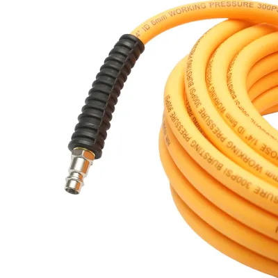 Furtun aer compresor profesional 10m din PVC si cuplare rapida universala Breckner Germany - imagine 4