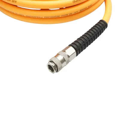 Furtun aer compresor profesional 10m din PVC si cuplare rapida universala Breckner Germany - imagine 5