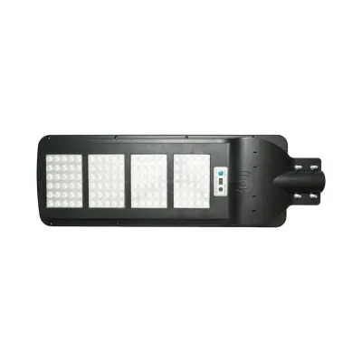 Lampa solara LED iluminat stradal 300W, 6500K cu panou solar, senzor de miscare si telecomanda IP65 Breckner Germany - imagine 7