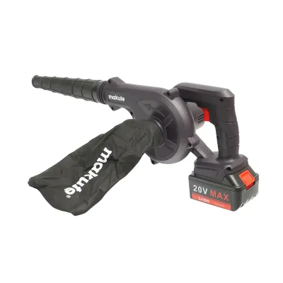 Suflanta aer si aspirator cu acumulator 20V/4000mAh si incarcator 220V/50-60Hz, debit aer 2.3m3/min, 20000rot/min Makute - imagine 3