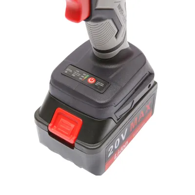 Masina de insurubat cu impact 320Nm, acumulator 20V/4000mAh si incarcator 220V/50-60Hz, ax 12.7mm, 2200rot/min IP20 Makute - imagine 13