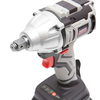 Masina de insurubat cu impact 320Nm, acumulator 20V/4000mAh si incarcator 220V/50-60Hz, ax 12.7mm, 2200rot/min IP20 Makute - imagine 11