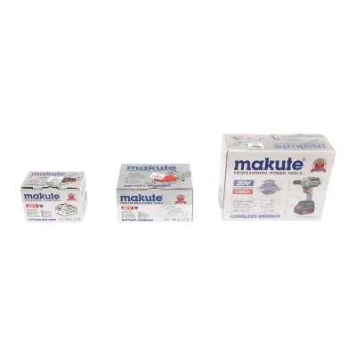 Masina de insurubat cu impact 320Nm, acumulator 20V/4000mAh si incarcator 220V/50-60Hz, ax 12.7mm, 2200rot/min IP20 Makute - imagine 14
