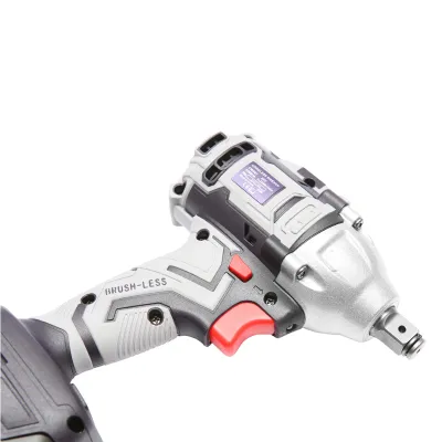Masina de insurubat cu impact 320Nm, acumulator 20V/4000mAh si incarcator 220V/50-60Hz, ax 12.7mm, 2200rot/min IP20 Makute - imagine 12