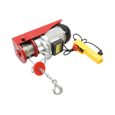 Palan electric macara 220V, 950W, sarcina maxima 200/400kg, viteza ridicare 5-10m/min, inaltime ridicare 6-12m IP40 Breckner Germany - imagine 6