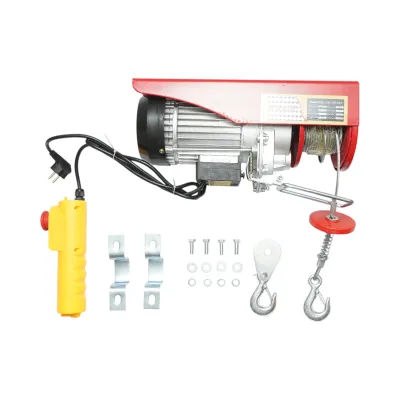 Palan electric macara 220V, 950W, sarcina maxima 200/400kg, viteza ridicare 5-10m/min, inaltime ridicare 6-12m IP40 Breckner Germany - imagine 5