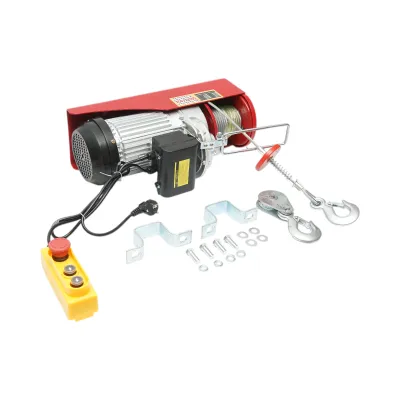 Palan electric macara 220V, 1600W, sarcina maxima 500/1000kg, viteza ridicare 4-8m/min, inaltime ridicare 6-12m IP40 Breckner Germany - imagine 2