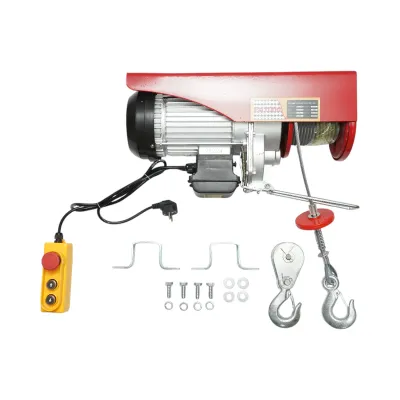 Palan electric macara 220V, 1600W, sarcina maxima 500/1000kg, viteza ridicare 4-8m/min, inaltime ridicare 6-12m IP40 Breckner Germany - imagine 5