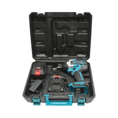 Masina de insurubat cu impact 1/2 inch, 2 acumulatori 21V, 3Ah Li-ion, LED, cuplu 800Nm, motor fara perii (brushless) Breckner Germany - imagine 2