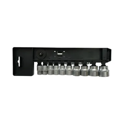 Set chei tubulare 10-24mm, prelungitor 150mm si antrenor cu clichet 3/8 inch 12 piese Breckner Germany - imagine 7