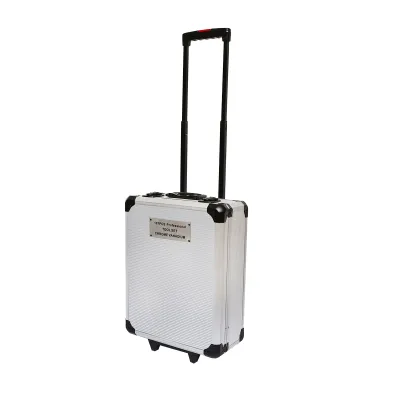 Trusa valiza tip troler din aluminiu cu scule profesionale otel crom-vanadiu 187 piese Breckner Germany - imagine 3