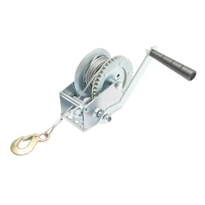 Troliu manual 450kg cu cablu otel 4mm si lungime 8m Breckner Germany