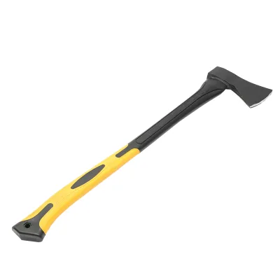Topor profesional 1250g cu maner din fibra de sticla si lama din otel forjat tratat termic Hoteche - imagine 2