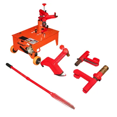 Schimbator pneumatic anvelope camion 220/380V, putere motor 4kW, pentru montare/demontare anvelope 13R22.5, 12R22.5, 11R22.5