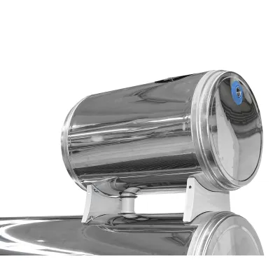 Panou solar nepresurizat inox cu 24 tuburi pentru apa calda, boiler 170L, 1650x2200x1820mm Breckner Germany - imagine 11
