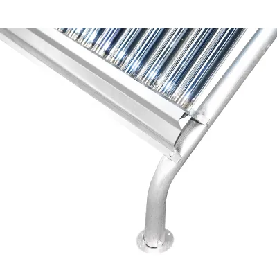 Panou solar nepresurizat inox cu 24 tuburi pentru apa calda, boiler 170L, 1650x2200x1820mm Breckner Germany - imagine 12
