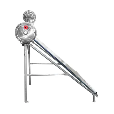 Panou solar nepresurizat inox cu 36 tuburi pentru apa calda, boiler 260L, 2390x2200x1820mm Breckner Germany - imagine 7