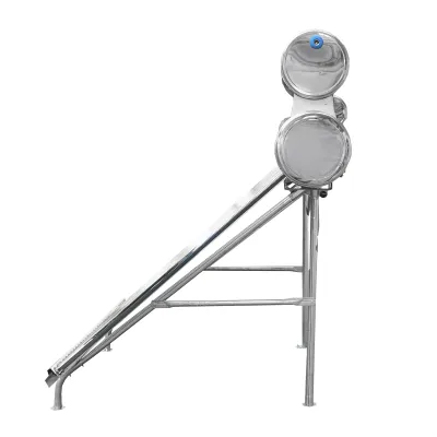 Panou solar nepresurizat inox cu 36 tuburi pentru apa calda, boiler 260L, 2390x2200x1820mm Breckner Germany - imagine 6