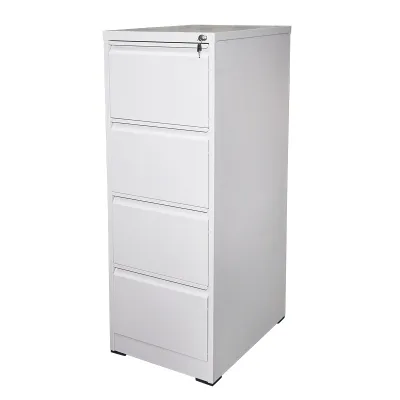 Dulap metalic fiset 1340x460x620mm cu 4 sertare securizate, gri Breckner Germany