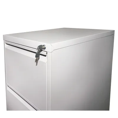Dulap metalic fiset 1340x460x620mm cu 4 sertare securizate, gri Breckner Germany - imagine 5