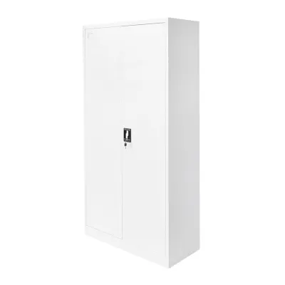Dulap metalic fiset 1800x900x400mm cu 2 usi securizate, 4 polite, gri Breckner Germany - imagine 2