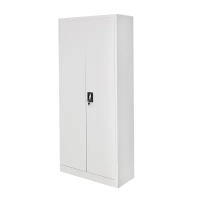 Dulap metalic fiset 1800x800x350mm cu 2 usi securizate, 4 polite, gri Breckner Germany - imagine 2