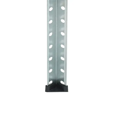 Raft metalic cu 4 polite, 147x75x30cm, 45kg/polita, montaj cu suruburi, galvanizat - imagine 7