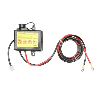 Troliu hidraulic complet cu telecomanda, cablu otel, tensiune alimentare 12V, sarcina maxima 6T (13300lbs) - imagine 10