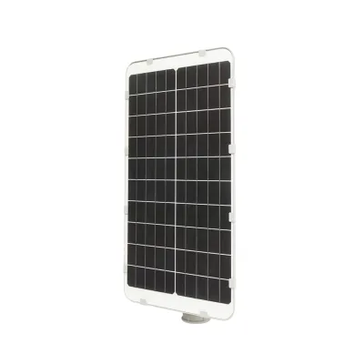 Lampa solara LED iluminat stradal 180W, 6500K, IP65 cu panou solar senzor de miscare si prindere pe stalp Breckner Germany - imagine 5