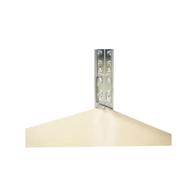 Raft metalic cu 5 polite MDF, 180x100x45cm, 250kg/polita, montaj fara suruburi, galvanizat - imagine 5