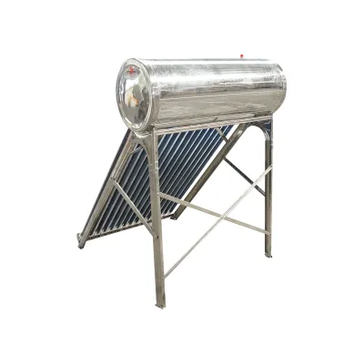 Panou solar nepresurizat inox cu 15 tuburi pentru apa calda, boiler 150L, 1450x490x490mm Breckner Germany - imagine 4