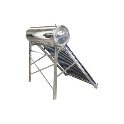 Panou solar nepresurizat inox cu 18 tuburi pentru apa calda, boiler 180L, 1690x490x490mm Breckner Germany - imagine 5