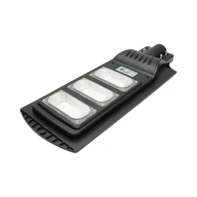 Lampa solara LED iluminat stradal 200W cu panou solar 18W, baterie LiFePO4 15000mAh, senzor miscare, telecomanda, prindere stalp IP65 Breckner Germany - imagine 7