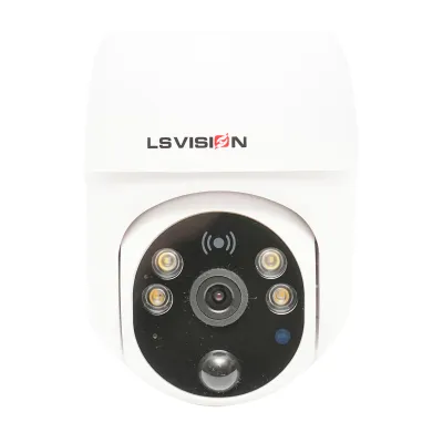 Camera supraveghere cu slot cartela sim 4G rotativa cu panou solar 3.5W, PTZ, 4G 1080P HD  - imagine 7