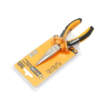 Cleste patent combinat cu varf ascutit 160mm profesional cu finisaj nichelat Coofix - imagine 3