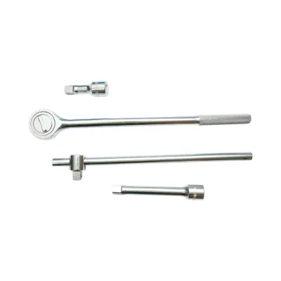 Trusa chei tubulare 19-70mm, antrenor cu clichet 3/4 inch 25 piese Cr-V Breckner Germany - imagine 4