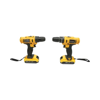 Set 2 masini de gaurit si insurubat cu si fara percutie, 2 acumulatori 18V, 1.5Ah Li-ion, LED, cuplu 18-35Nm, mandrina 10mm, 0-350/1350rpm, burghie, biti, dibluri, suruburi 68 piese Breckner Germany - imagine 4