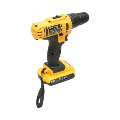 Set 2 masini de gaurit si insurubat cu si fara percutie, 2 acumulatori 18V, 1.5Ah Li-ion, LED, cuplu 18-35Nm, mandrina 10mm, 0-350/1350rpm, burghie, biti, dibluri, suruburi 68 piese Breckner Germany - imagine 7