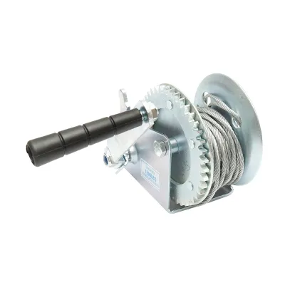Troliu manual 540Kg cu cablu de otel fi 4.5mm x8m - imagine 4