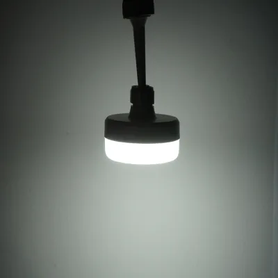 Lampa tip bec LED E27, 6W, 220V, IP20, corp iluminat pivotant 360 grade cu prindere in fasung interior/exterior Breckner Germany - imagine 5