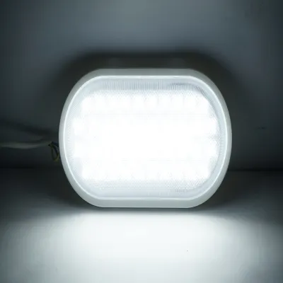 Aplica LED ovala 18W, 220V, IP65 pentru interior/exterior 270x140mm lumina Rece Breckner Germany - imagine 5