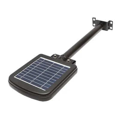Lampa solara LED iluminat stradal 50W, 6500K, IP65 cu panou solar si prindere pe stalp Breckner Germany - imagine 7