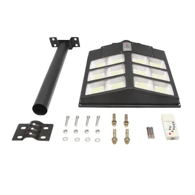 Lampa LED cu panou solar iluminat stradal 300W, 6500K, IP65 Breckner Germany