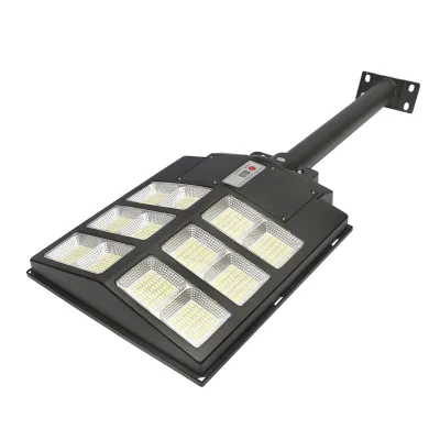 Lampa LED cu panou solar iluminat stradal 300W, 6500K, IP65 Breckner Germany - imagine 6